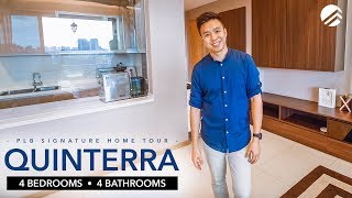 Quinterra 255M  1787sqft  HighFloor 4Bedder in D10  Singapore Home Tour Melvin Lim [upl. by Paderna934]