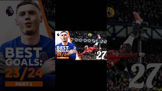 UNBELIEVABLE🤔Goals of Premier League 202324 27 shorts football highlights [upl. by Lamaaj813]