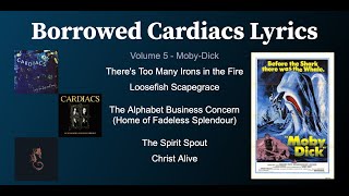 Cardiacs lyrics from MobyDick book and 1956 film [upl. by Uase]