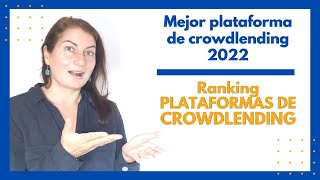 🚀 MEJORES plataformas de CROWDLENDING 🔥Ranking de las mejores plataforma P2P [upl. by Gierk]