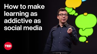 How to Make Learning as Addictive as Social Media  Duolingos Luis Von Ahn  TED [upl. by Bluma]