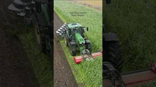 John Deere 6250R tractor Ploughing 😎 [upl. by Keisling527]