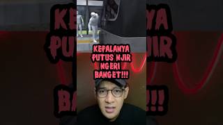 NGERi‼️KEPALANYA PUTUS GARA2 KETABRAK KRETA😨😱 shorts alurcerita storytime [upl. by Nnaira]