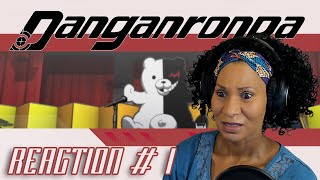 First Time Watching Danganronpa Episode 1 Reaction [upl. by Daraj]