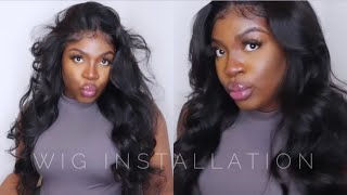 Perfect 28” Body Wave Lace Frontal Wig  IShowBeauty [upl. by Rimas144]