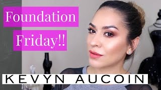 Kevyn Aucoin Sensual Skin Enhancer amp Sensual Skin Primer Review amp Demo  Oily skin [upl. by Savihc]