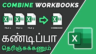 How to Combine Multiple Excel Workbooks into one [upl. by Ellesig]