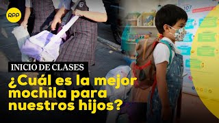 Inicio de clases ¿Cuál es la mejor mochila escolar 🎒 [upl. by Auqeenahs]