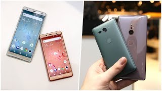 Sony Xperia XZ2 amp XZ2 Compact  Meine Meinung amp Ersteindruck Deutsch  SwagTab [upl. by Novahc777]