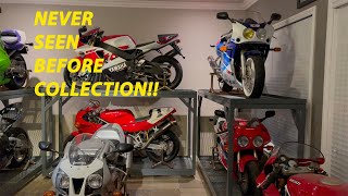 Never seen before Super Bike Collection Iconic Homologated Motorcycle Wonderland We get a tour [upl. by Mcnamee481]