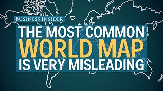 The most popular map of the world is totally misleading [upl. by Aztilem820]