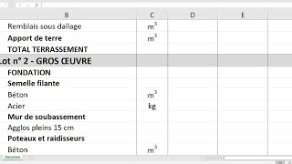 Devis Batiment Comment Calculer La Longueur Développée Des Fouilles [upl. by Fernandes]