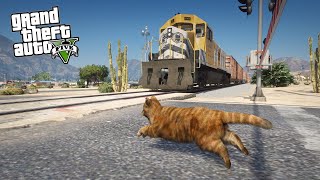 DANS LA PEAU DUN CHEMINOT DANS GTA 5 [upl. by Angelita]