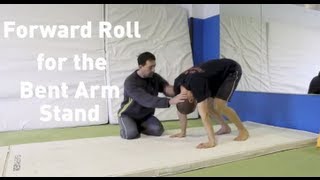 Forward Roll for Bent Arm Stand Tutorial [upl. by Nerb42]