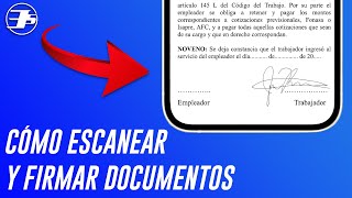 Cómo firmar un documento en tu iPhone o iPad  Cómo escanear y firmar documentos en un teléfono [upl. by Hildegarde]