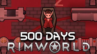 I Spent 500 Days as a Vampire in Rimworld [upl. by Terra]