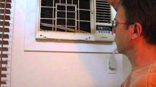 Installing a New Air Conditioner AC Wall Unit  Part 1 removing the old unit [upl. by Alejo864]