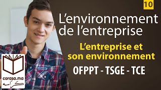 10  M04 Lenvironnement de lEntreprise  Lentreprise et son environnement  OFPPT Darija [upl. by Adnohser]