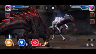 SCORPIOS REX GEN 1 vs GEN 2  JURASSIC WORLD THE GAME [upl. by Ffoeg]