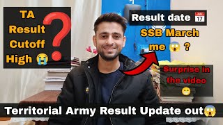 Territorial Army Officer Result 2023🥵  TA Cutoff  TA Result territorial army SSB  afcat ssc [upl. by Kemble]