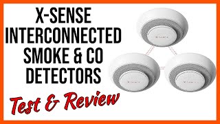 XSense Wireless Interconnected Smoke Detector and Carbon Monoxide Alarm Review amp Test [upl. by Anesor]