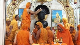 Worshiping Lord Mahavira by Digambar Jains [upl. by Ahsenak]