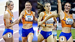 Womens 4x400m  Femke Bol leads Dutch relay to gold  World Athletics Championships in Budapest [upl. by Adnaval]