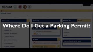 Purchasing a Parking Permit [upl. by Atok]