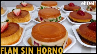 💥3 Postres para NEGOCIO Sin HORNO ¡FLAN receta FÁCIL rápida y ECONÓMICA [upl. by Ong469]