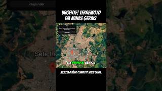 URGENTE TERREMOTO EM MINAS GERAIS HOJE TERREMOTO EM SETE LAGOAS  MG  TERREMOTO NO BRASIL 2024 [upl. by Livingstone]