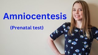 AMNIOCENTESIS  MATERNAL HEALTH  PRENATAL TESTING [upl. by Htebaile]