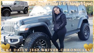 Jeep Wrangler Sahara Unlimited JL PROS amp CONS of Daily Driving  My Experience  Jess4TV [upl. by Adieren]