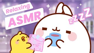 RELAXING ASMR made by a cartoon  Cozy sounds to warm you up 🍵 sensitive mic [upl. by Malsi]