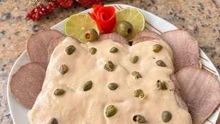 Peceto vitel Toné la receta más fácil y rica🎉🎄😋 [upl. by Holbrooke]