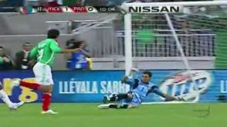 Mexico vs Panama  Miguel Sabah Goal Gold Cup 2009 [upl. by Ganny]