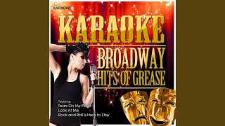 Sandy In the Style of Grease Karaoke Version [upl. by Razid]