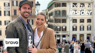 Stassi Schroeder and Beau Clark Go Wedding Venue Shopping inRome  Bravo Insider [upl. by Silera]