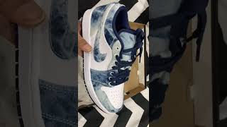 RESTOCK 👀 AIR JORDAN 1 LOW ‘WASHED DENIM’  FIRST RELEASE JULY 2020 🔥🔥 nike [upl. by Ayenet]