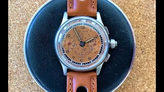 Landeron 47 First ever Cam Chronograph [upl. by Karolina68]