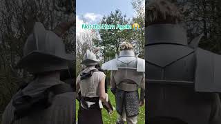 Senshis Helmet Senshi Laios DeliciousInDungeon DungeonMeshi DeliciousInDungeonCosplay Blooper [upl. by Lairea892]