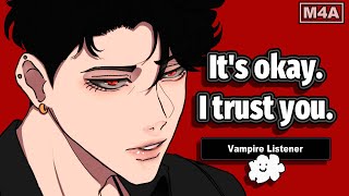 Boyfriend Lets you Bite his Neck to Satisfy your Needs x Vampire ListenerDeep Voice M4A ASMR RP [upl. by Refinne]