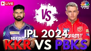 IPL 2024 LIVE KKR Vs PBKS Match  Kolkata Knight Riders Vs Punjab Kings Score  KKR Vs PBKS  N18L [upl. by Marilla]