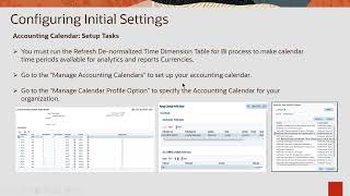 Accounting Calendar Setup in Oracle Fusion Cloud [upl. by Swor720]