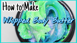 How to Make Whipped Body Butter  DIY Whipped Mango Butter for Skin  Entrepreneur Life Episode 2 [upl. by Yrrol760]