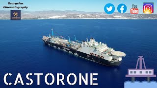 Castorone Saipem  Pipe laying vessel [upl. by Emse527]