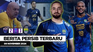 ALHAMDULILAH 5 KABAR GEMBIRA ‼️ Persib Jelang vs Borneo 🔵 Dijan Vukojevic Striker Asing Baru Gacor ❓ [upl. by Ordnasela]