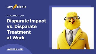 Disparate Impact vs Disparate Treatment at Work  Essay Example [upl. by Walston215]