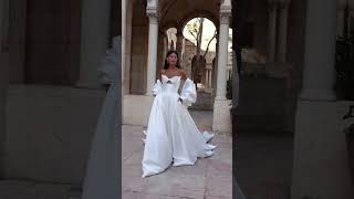 Mimosa by Julie Vino MB25 25 weddingdress couture weddinggown [upl. by Euqininod]