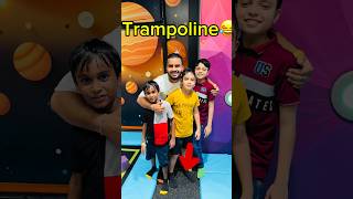 Trampoline mini vlog 😂 ashortaday minivlog trending shortsvideo ￼ [upl. by Ealasaid]