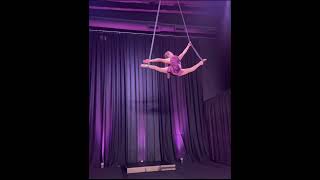 Aerial Straps Performance at Aerial Competition [upl. by Yennek457]